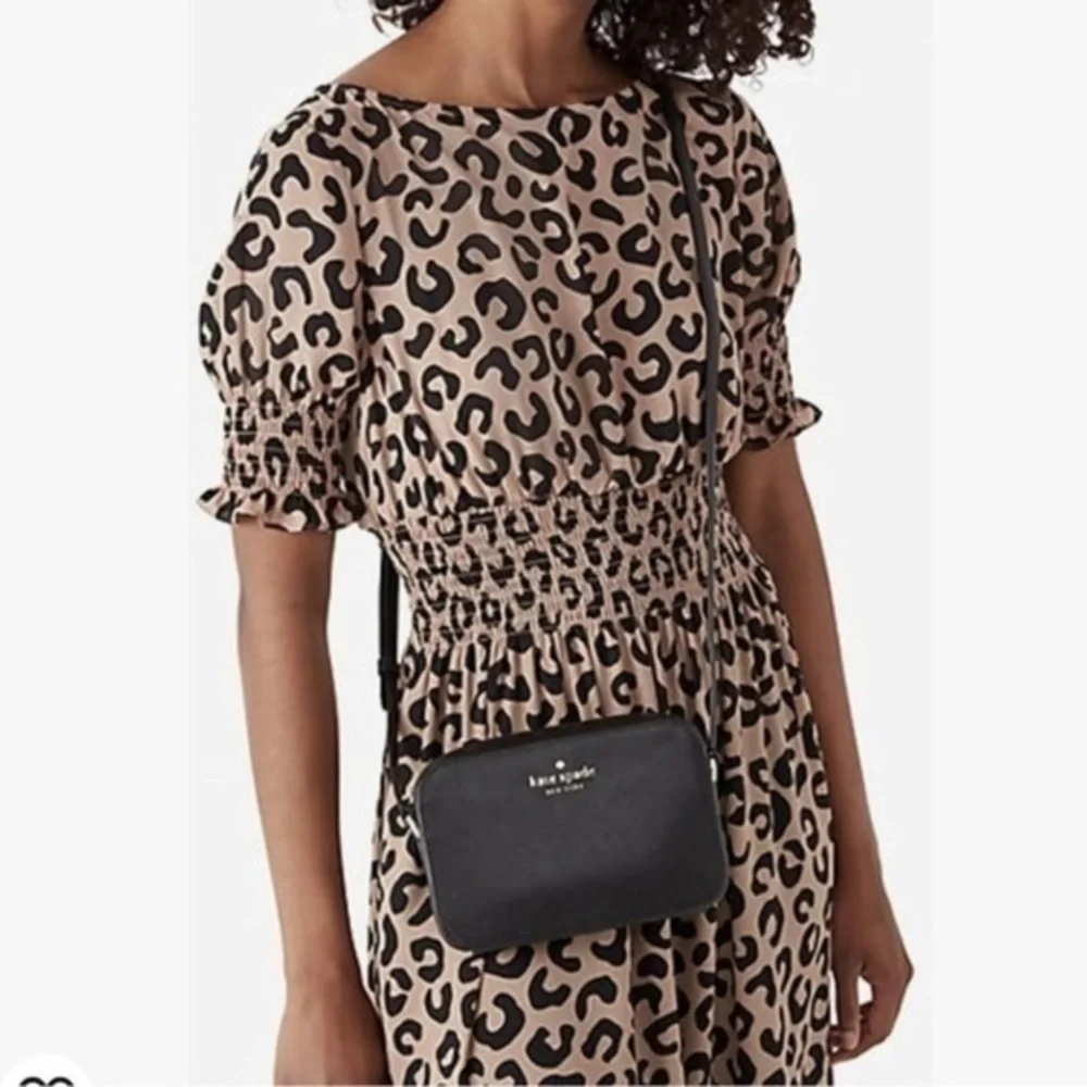 Kate Spade ♠️ New York Staci Saffiano Leather Crossbody Bag ♠️MSRP $309 mint